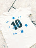 Personalised T-Shirts or baby grow with any Number