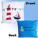Seascape Personalised Pillow - WITH ANY TEXT