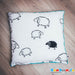 Personalised Baby Pillow with Sheep