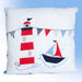Seascape Personalised Pillow - WITH ANY TEXT