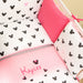 Personalised Cot/Crib Set for Girl