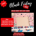 Blanket: ANY FABRIC WITH CREAM MINKY- BLACK FRIDAY SALE