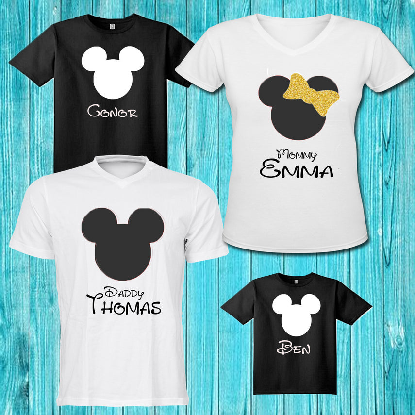 Personalised Family Pack T-Shirts